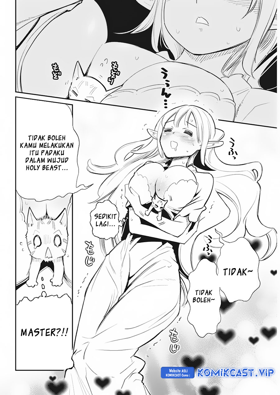 S-Rank Monster no Behemoth Dakedo, Neko to Machigawarete Erufu Musume no Kishi (Pet) Toshite Kurashitemasu Chapter 55 Bahasa Indonesia